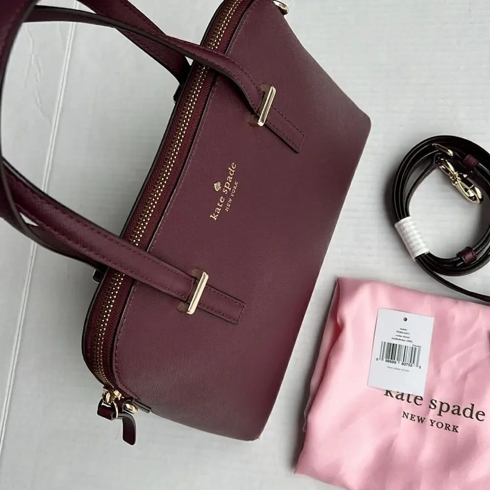 Kate Spade Cedar Street Maise Satchel - Mulled Wine